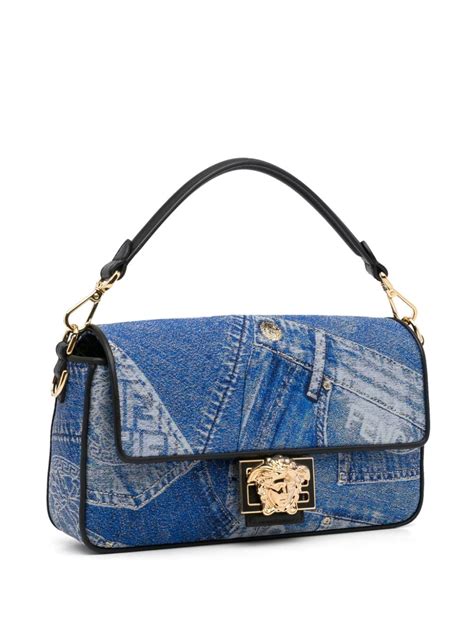 fendi jean bag|pre owned fendi bag.